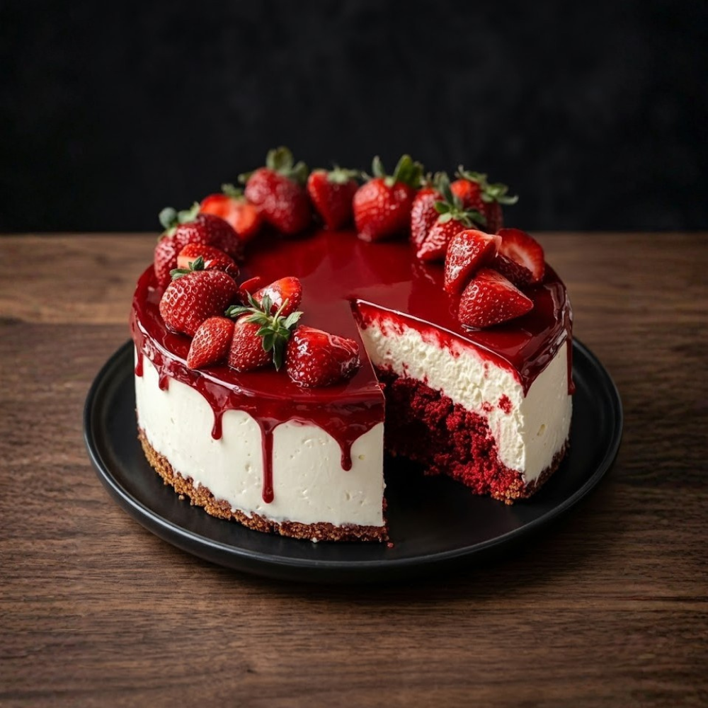 Tarta Red Velvet Cheesecake